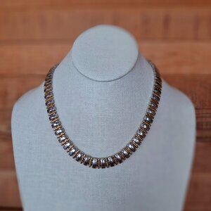 Vintage Gold and Silver Napier Necklace